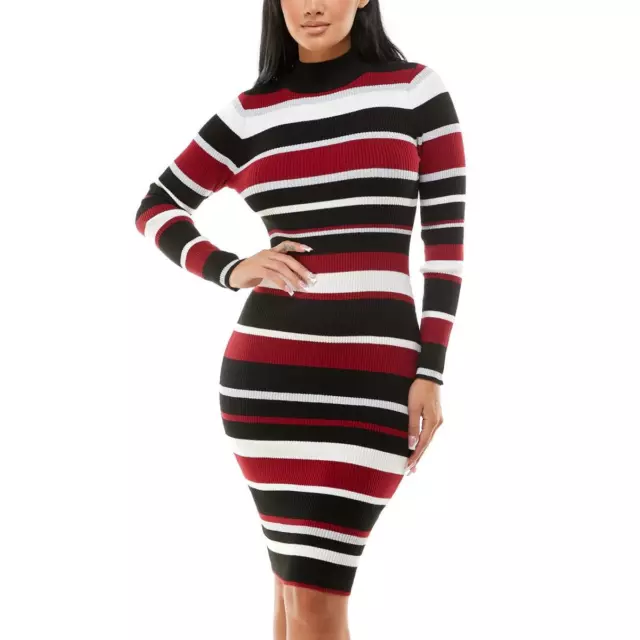 Planet Gold Womens Metallic Sweater Causal Bodycon Dress Juniors BHFO 0292