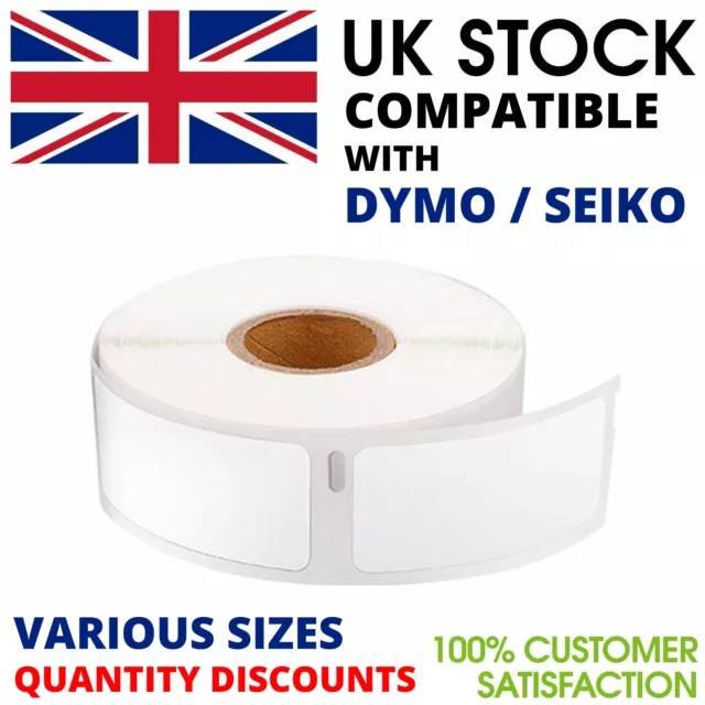 Compatible Dymo Labelwriter Seiko Slp Label Rolls White 99010 99012 99014 4Xl