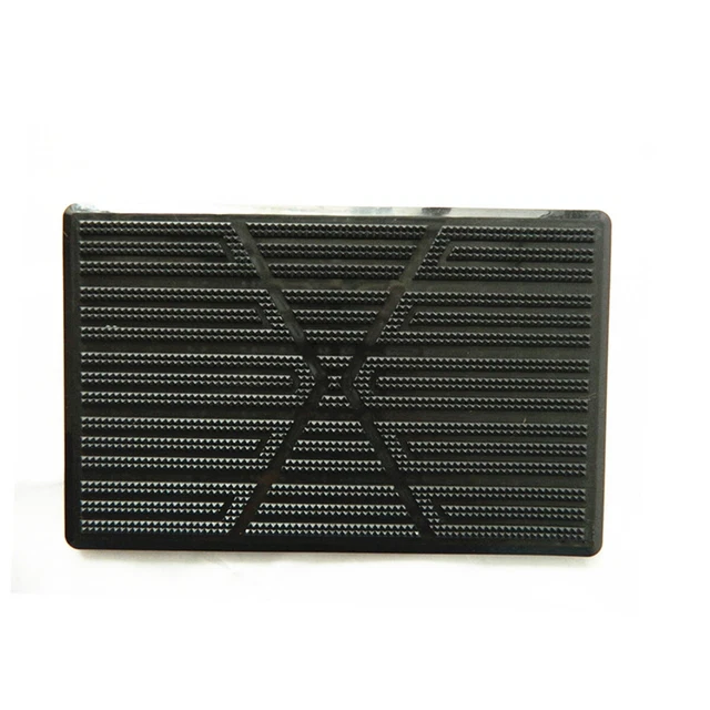 Car Floor Carpet Pad Foot Heel Patch Plate Pedal Cover Mat Protector Accessories