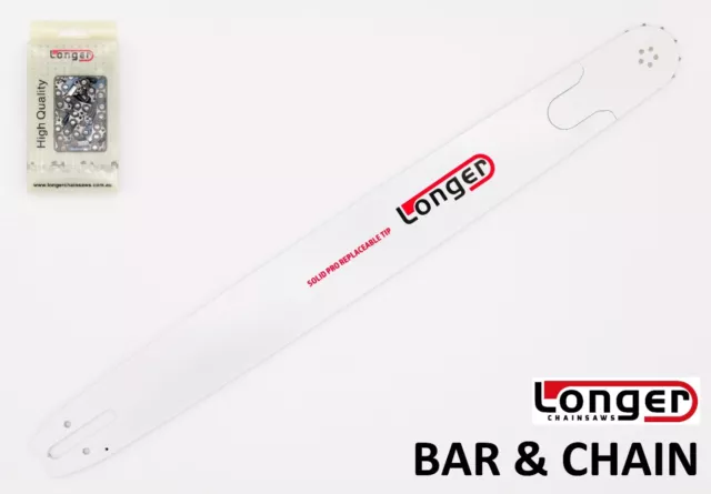 20" Inch LONGER CHAINSAW BAR for STIHL 3/8 063 & CHAIN - PRO SPROCKET NOSE