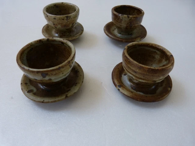 4 coquetiers Gustave TIFFOCHE gres La Borne