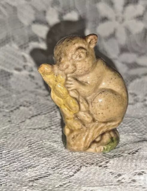 Wade Whimsie Dormouse on Wheat 1970s-80s - Collectable - Ceramic Countryside