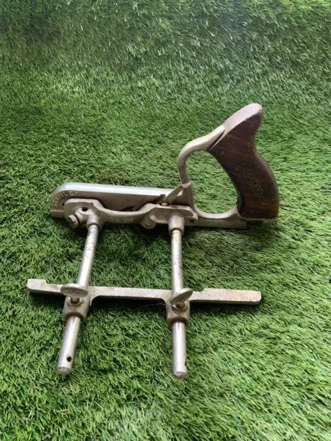 Vintage Stanley No 50 Made In England Plough Plane CL62