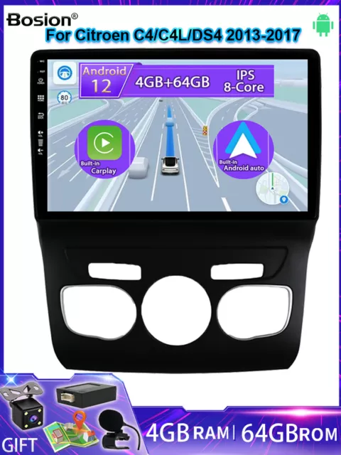 For Citroen C4 C4l 2013- 2017 Autoradio 2 Din Android Car Radio