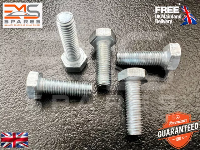 3/8" Bsf High Tensile/Grade R Full Threaded Hex Bolts Of Various Lengths : Ems