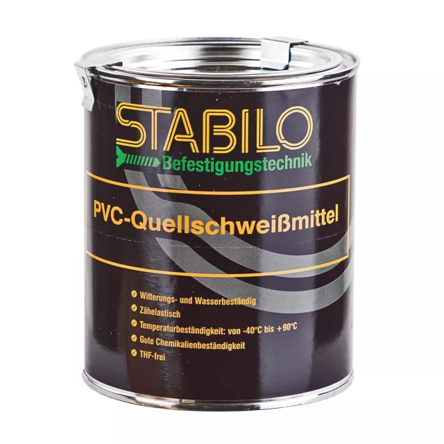 PVC-Quellschweißmittel Teichfolienkleber Folienkleber Kleber 600 gr.