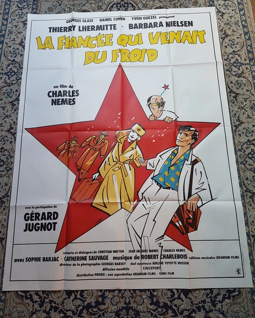 AFFICHE CINEMA LA Fiancee Qui Venait Du Froid 120X160 EUR 8,50