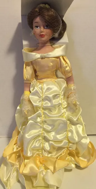 Disney Princess Collection Porcelain "Belle" Doll from Beauty And The Beast