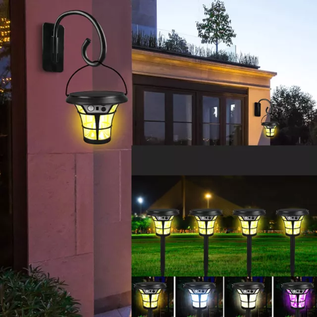 LED Solar Lawn Light Outdoor Ground Garden Path Landscape Yard Waterproof Lamp