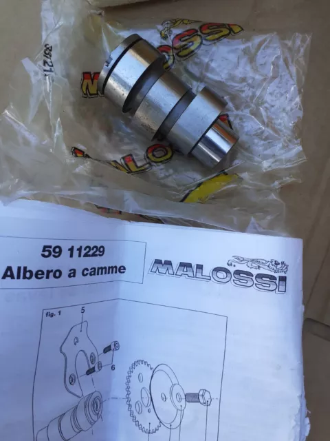 5911229 Power Cam Malossi Albero A Camme Scarabeo  Leonardo 4T 150 Rotax 3