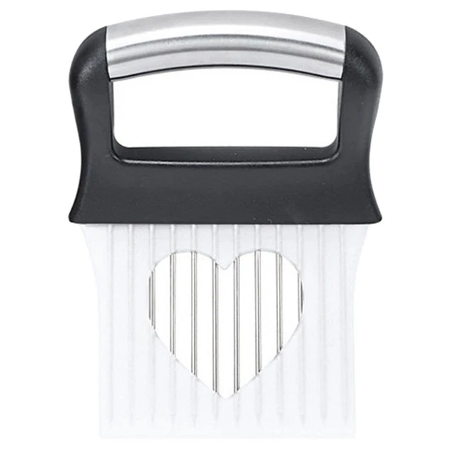 Lot De 2 Coupe Oignon Eminceur Tomate Concombre Citron Legumes Coupe Oignons Manuel En Acier Inoxydable 2024 Support A Oignons Ameliore Pour Trancher Gadget Cuisine Accessoires 87115704