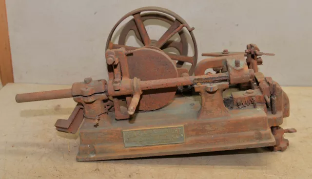 Rare antique C E Wright saw mill blade filing setting machine 1889 patent tool Rare antique C E Wright saw mill blade filing setting machine 1889 patent tool