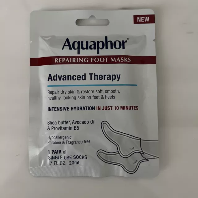 Aquaphor Advanced Therapy Repairing FOOT Socks (1 Pair)