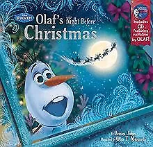 Frozen Olaf's Night Before Christmas Book & CD von ... | Buch | Zustand sehr gut