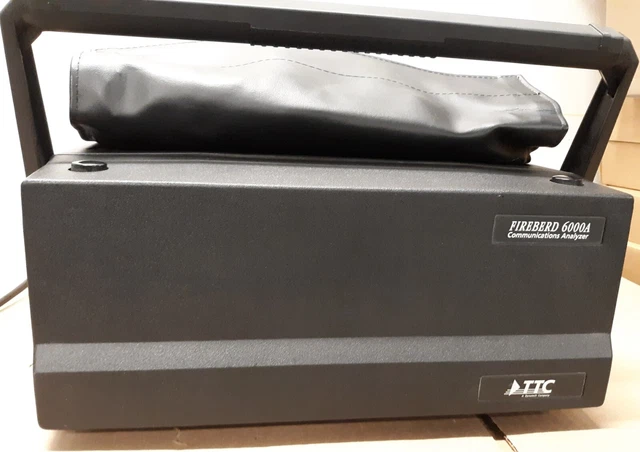 TTC Firebird 6000A Communications Analyzer w/ Travel Bag + Cords
