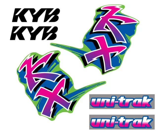 KAWASAKI KX 250 1991 Decal Graphic/kit déco/autocollants/stickers origine