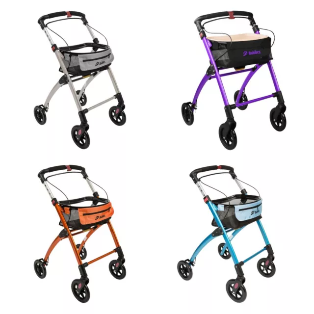 Mobilex Jaguar Indoor Rollator faltbar Aluminium - Verschiedene Farben