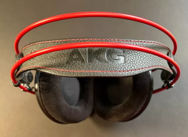 AKG K7XX MASSDROP Wired Headphones Limited Edition. Red