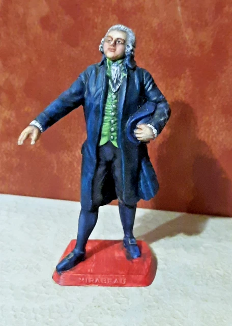 Figurine Mokarex - Mirabeau II (1749-1791), Occasion Avec Usure D'usage