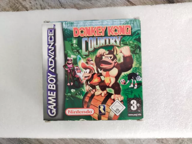 Donkey Kong Country Nintendo Game Boy Advance Gba Pal Ita