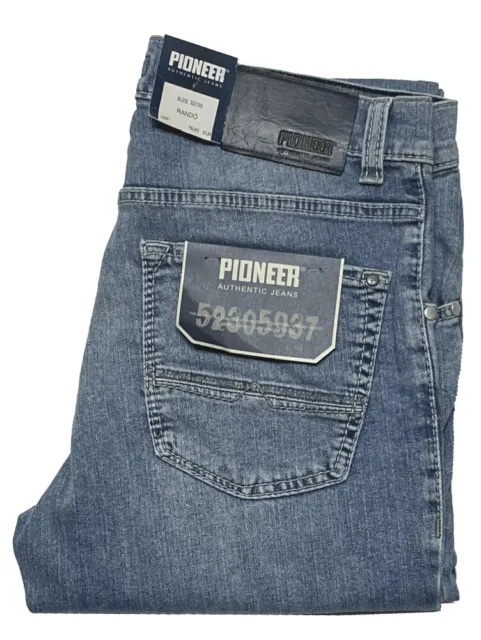 L PIONEER Jeans Stretch RANDO DE 1.Wahl EUR W PicClick stone 1674.9892.376 blue 47,90 NEU 32 Hose - 38