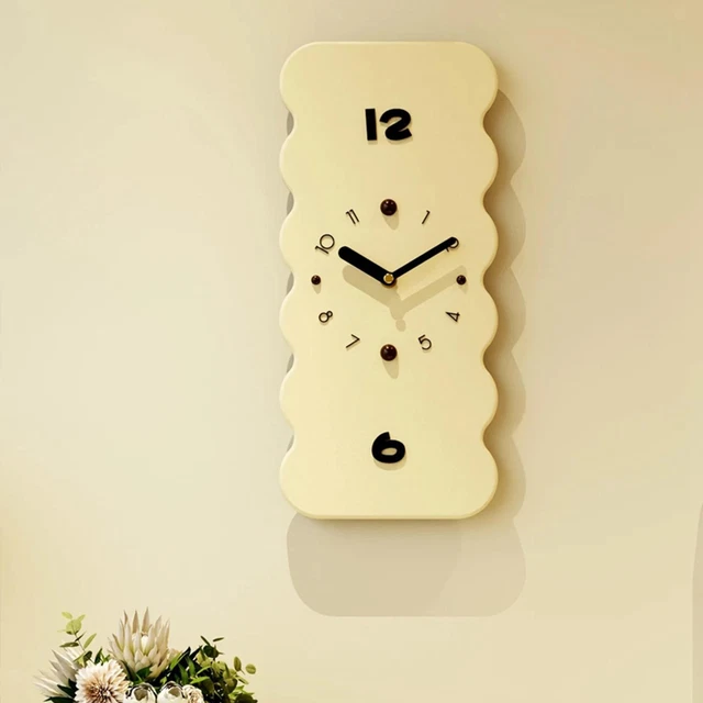 Horloge Double Face Dulton Dalton Grise – Rectangulaire – Silencieuse – NEUVE
