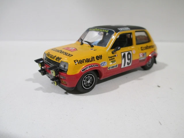 RENAULT 5 Alpine No.12 - G. Fréquelin - J. Delaval - Rallye Monte Carlo 1978 (1:43) Altaya/IXO