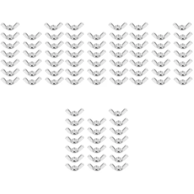 80 Pcs 5/16-18 Fastener Metal Wing Nuts Inch Butterfly Hand Tighten Wings