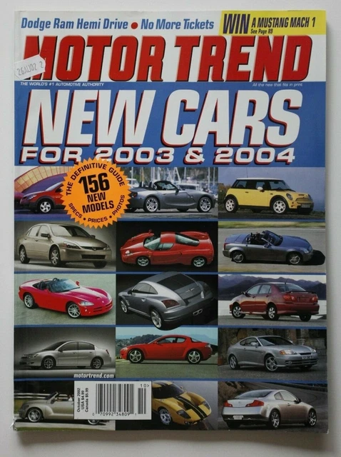 TREND ENGINE OCTOBER 2002 Dodge Ram Heavy Duty Volvo XC90 Passat ...