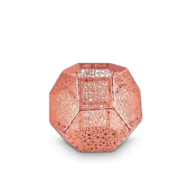Tom Dixon Etch Tea Light Holder Copper - Home decoration - Brand new in box