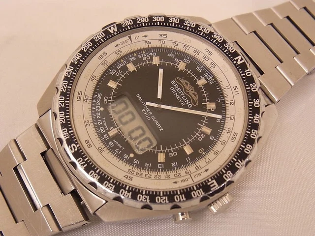 Saddam Era Iraqi Air Force Breitling Navitimer 2300 Quartz REF.80970 - Iraq
