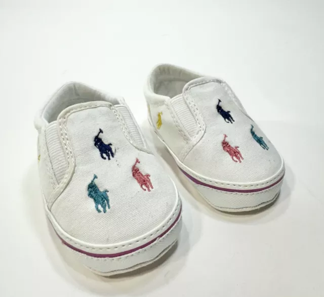 Ralph Lauren POLO Baby Unisex Shoes Size 3   NO BOX