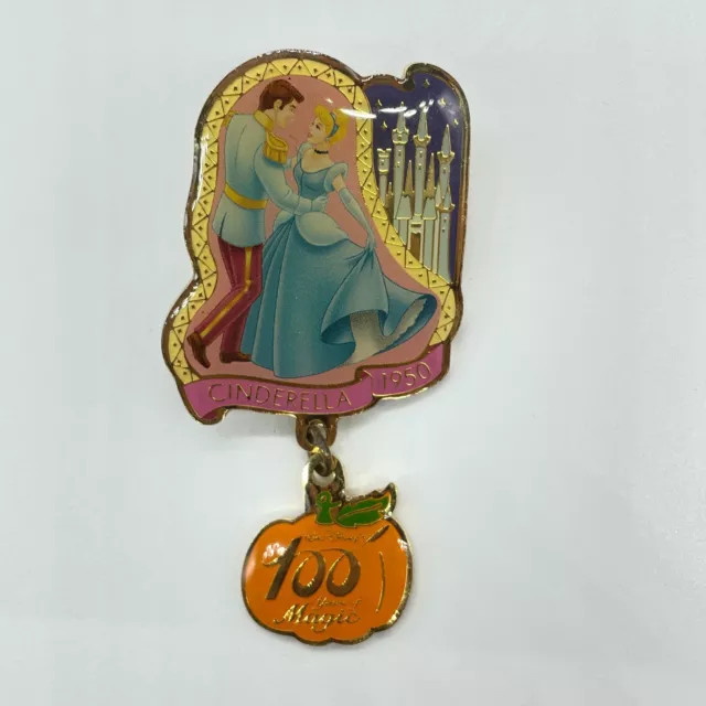 Disney JAPAN Pin Walt 100th Year Of Magic LE 3000 Cinderella 1950 Charming