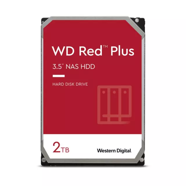 HDD WD Red Plus WD20EFPX 2TB/8,9/600 SATA III 64MB (D) (CMR) mod.  WD20EFPX EAN