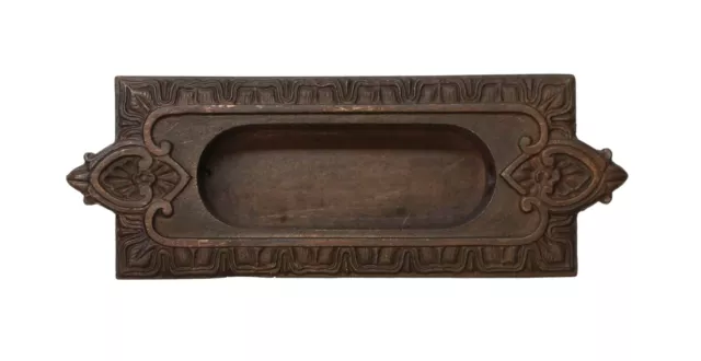 Victorian Cast Bronze Recessed Window Sash Lift