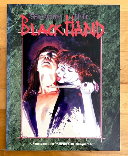 Dirty Secrets Of The Black Hand - Vampire  - Ww4210 - White Wolf - Nuovo & Raro