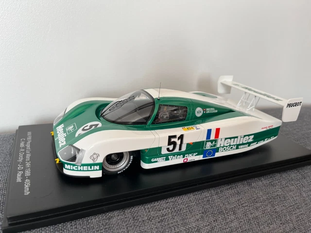 SPARK 1/18 WM PEUGEOT P88 Le Mans 1988 EUR 499,95 - PicClick FR