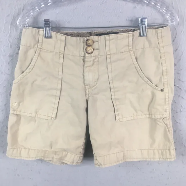 Sanctuary Clothing Short Womens 28 Tan 100% Cotton Hiking Outdoor Casual