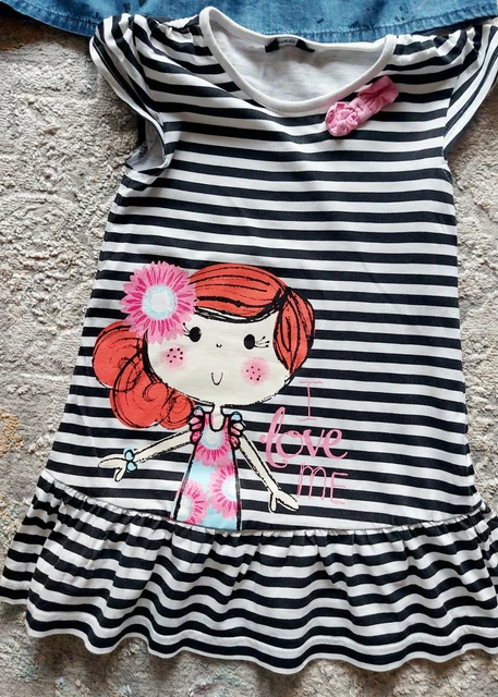 Pacchetto di abbigliamento estivo designer ragazza 10 articoli - età 3-4 6