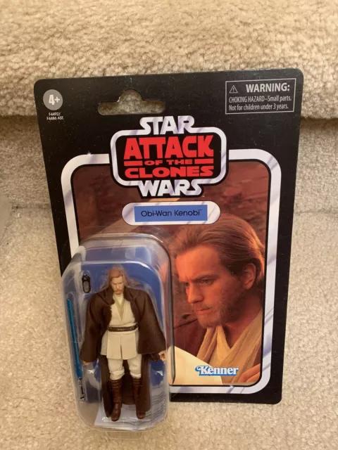 Star Wars 3.75” Vintage Collection Jedi Obi-Wan Kenobi - Attack of the Clones