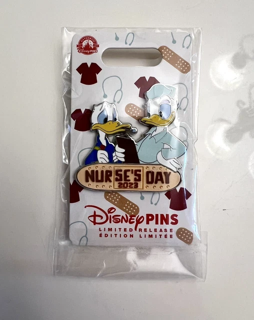 NEW 2023 DISNEY Parks Nurses Day Pin Donald And Daisy Duck 39.00