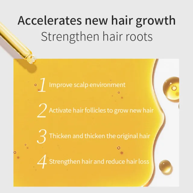 30ml/1.05fl Oz Repair Essential Oil Travel Stronger Men Women Hair Growth Serum