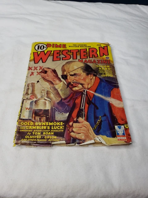 Dime Western Magazine Pulp June 1943 Vol. 36 #2