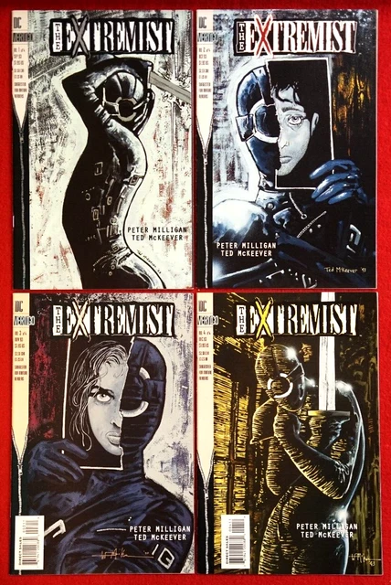 The Extremist (1993) 1-4 Complete Set/Lot Vertigo Peter Milligan Ted Mckeever