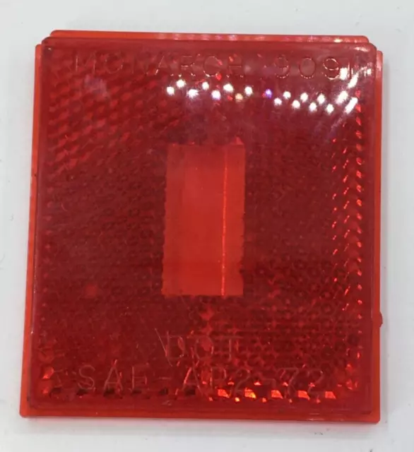 Monarch 9091 Replacement Taillight Red Lens Dot-Sae-Ap2-72 Size - 2-1/2" X2-1/4"