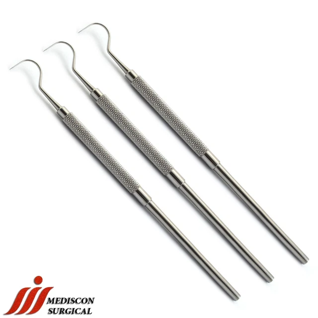 Dental Endodontic Explorer 23 Probe Hook Shepherd Tartar Remover Pick Probes Lab
