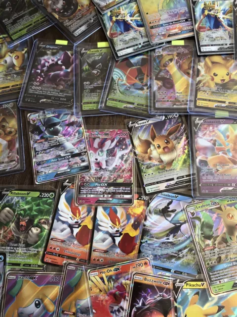 Pokemon TCG- 20 Mixed Card Lot- Guaranteed Ultra Rare EX/GX/V/FULL ART