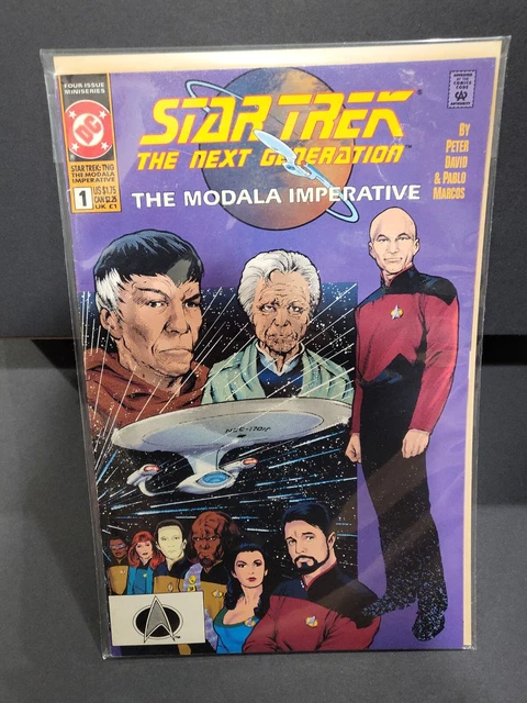 Star Trek The Next Generation #1 1991 COMIC BOOK MAGAZINE MODALA IMPERATIVE