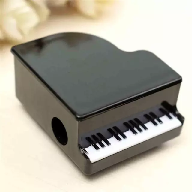 Piano Shaped Pencil Sharpener Mini Music Stationery for Classroom Engineers