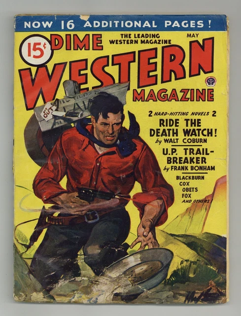 Dime Western Magazine Pulp May 1945 Vol. 42 #1 GD 2.0 Low Grade